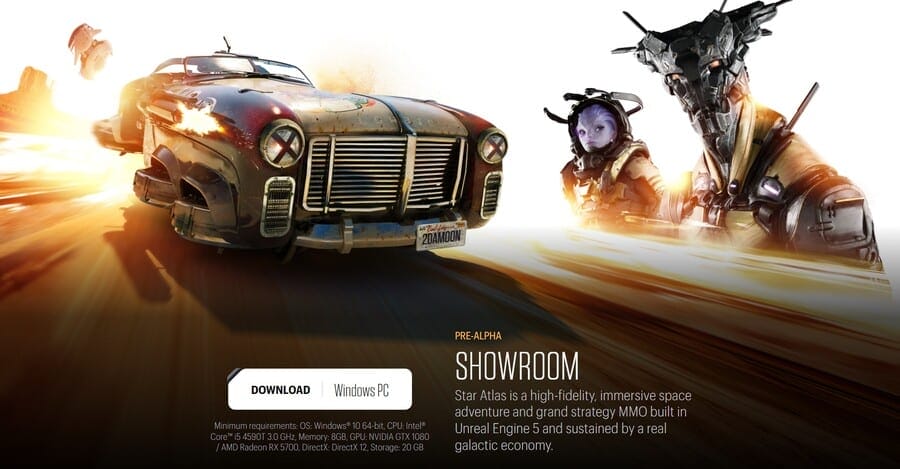 star atlas metaverse oyunu