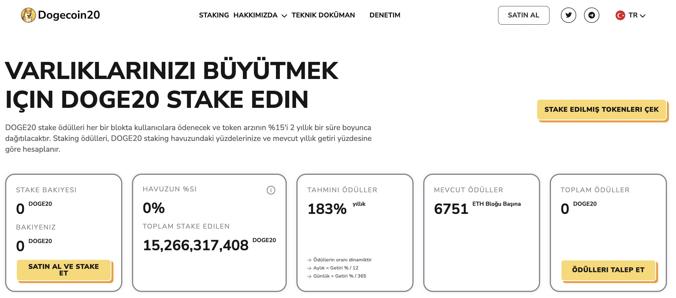 Dogecoin20 ($DOGE20) Satın Alma Rehberi
