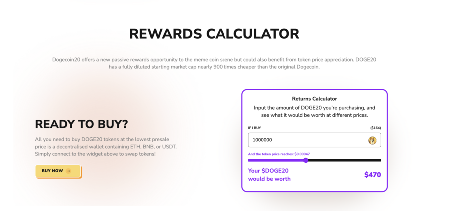 dogecoin20 fiyat tahmini