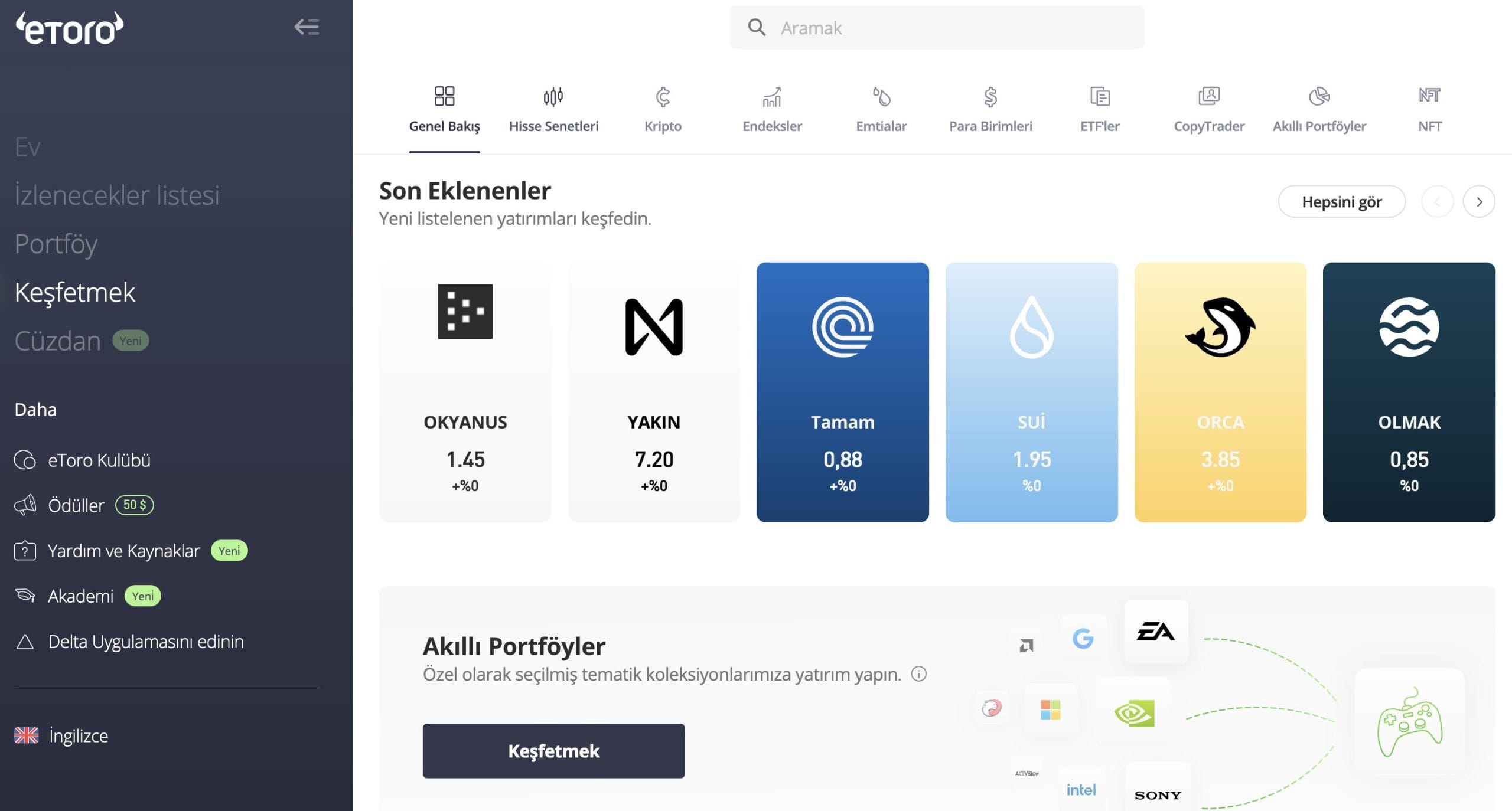 etoro ve coinbase karşılaştırması