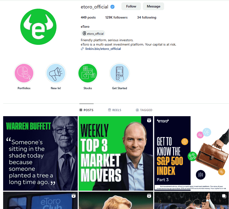 etoro instagram