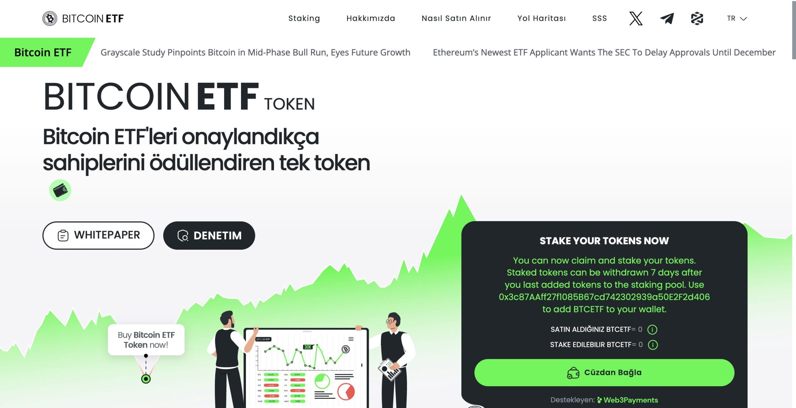 D&uuml;şerken Alınabilecek En İyi Kriptolar bitcoin etf token