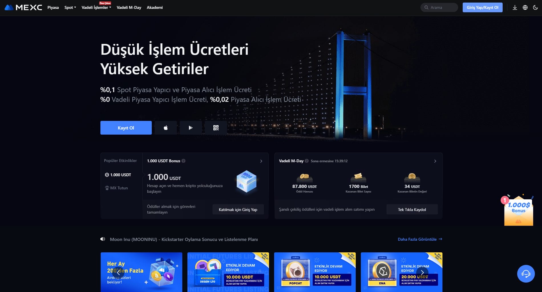 Monero (XMR) Satın Alma Mexc