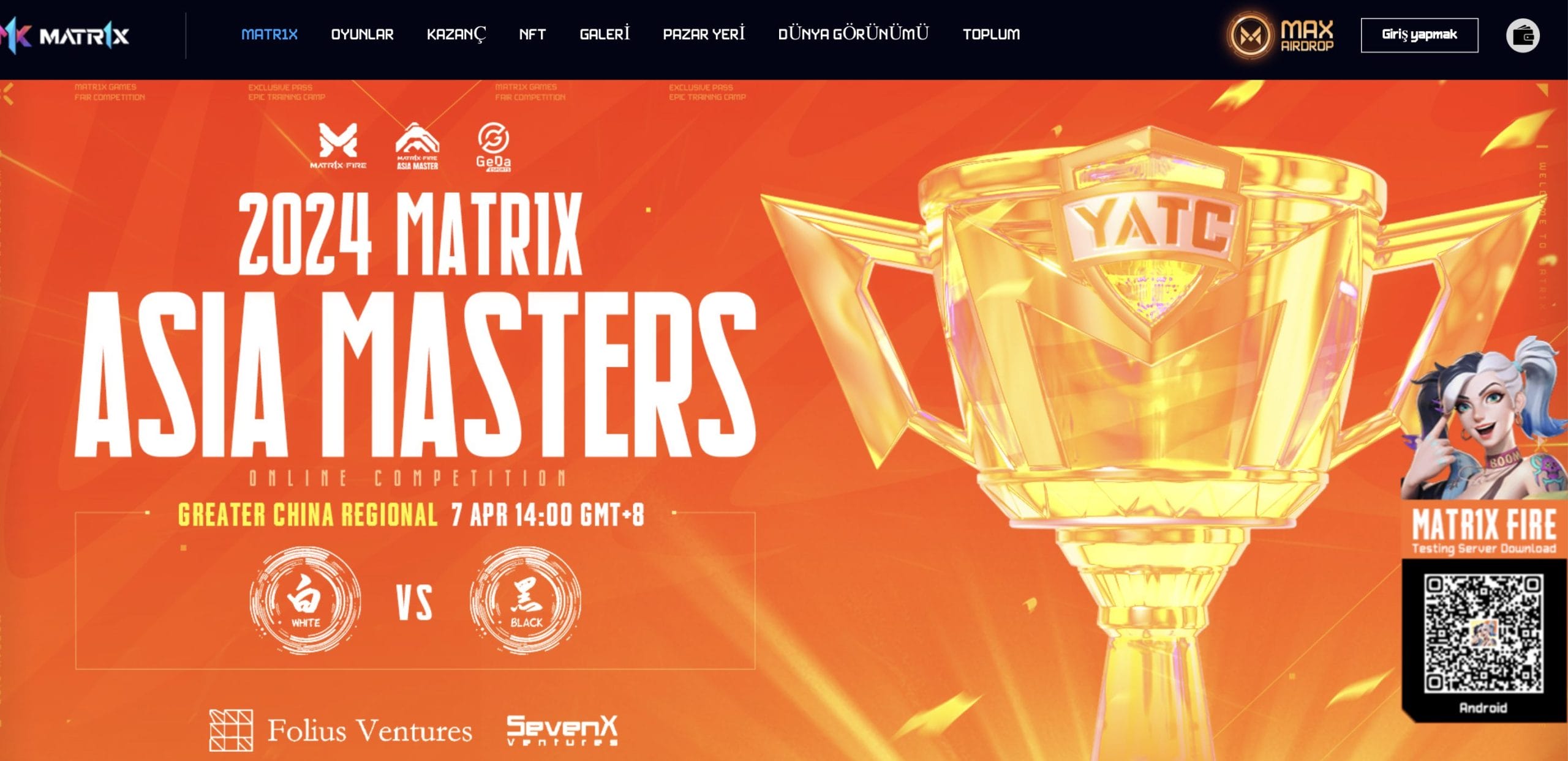 En iyi web3 oyunları arasında yer alan Matr1x Fire