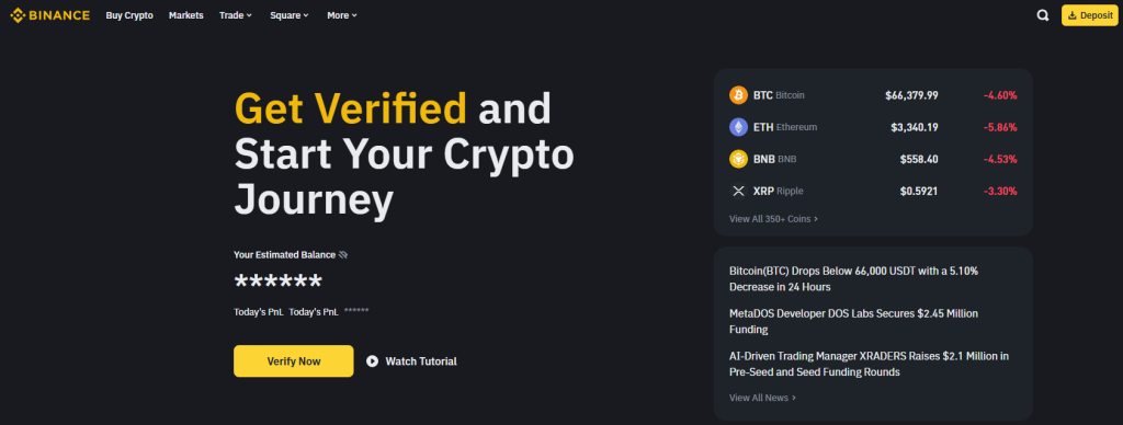 Binance get verified