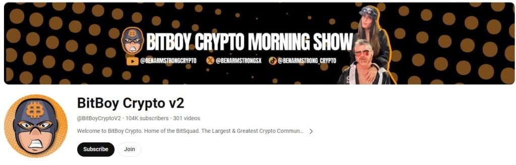 Ben Armstong &ouml;nde gelen bir YouTuber'dır