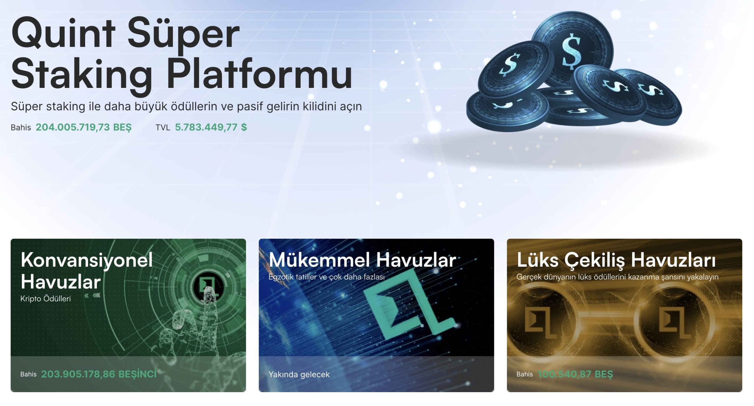 Kripto Para ile Zengin Olmanın Yolları Quint Stake Havuzları