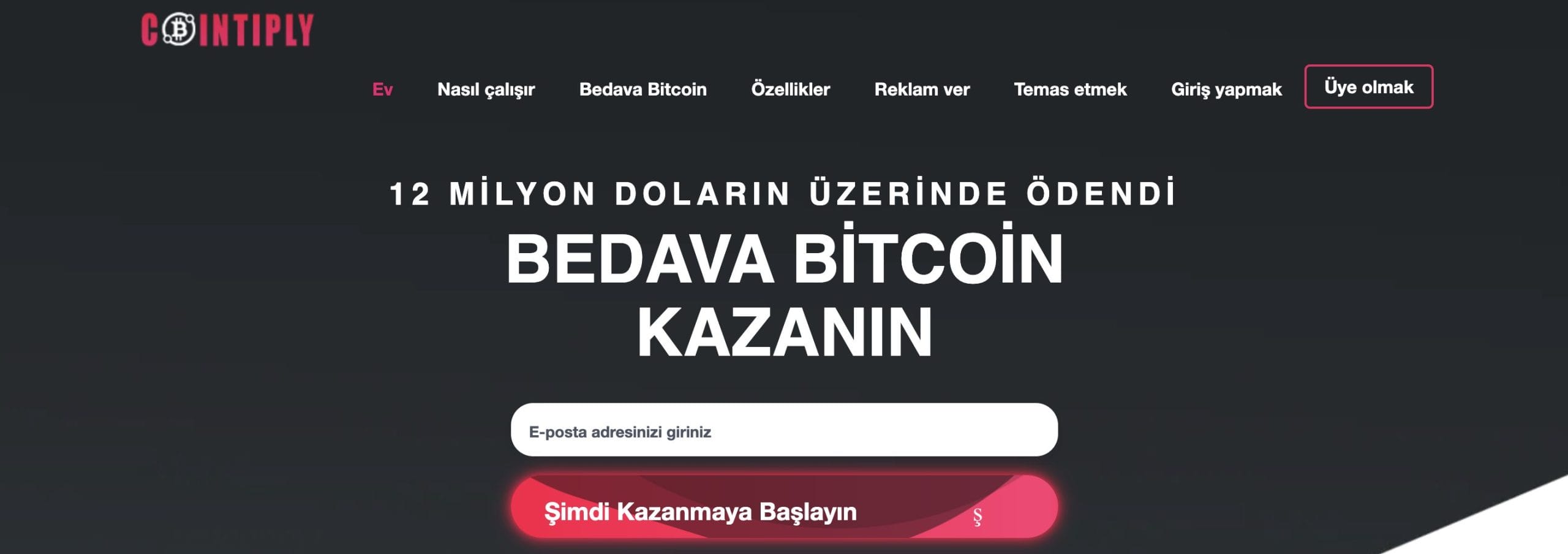 Cointiply Kripto Ana Sayfası