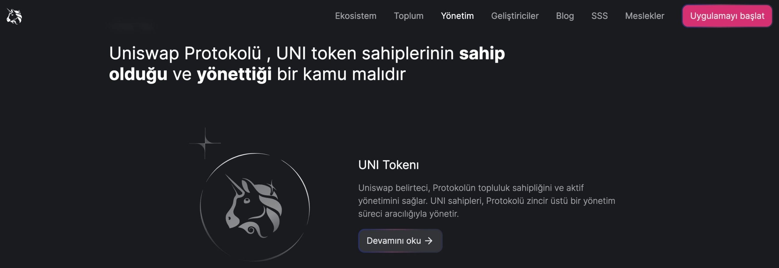 Kripto Para ile Zengin Olmanın Yolları Uniswap Protokol&uuml;