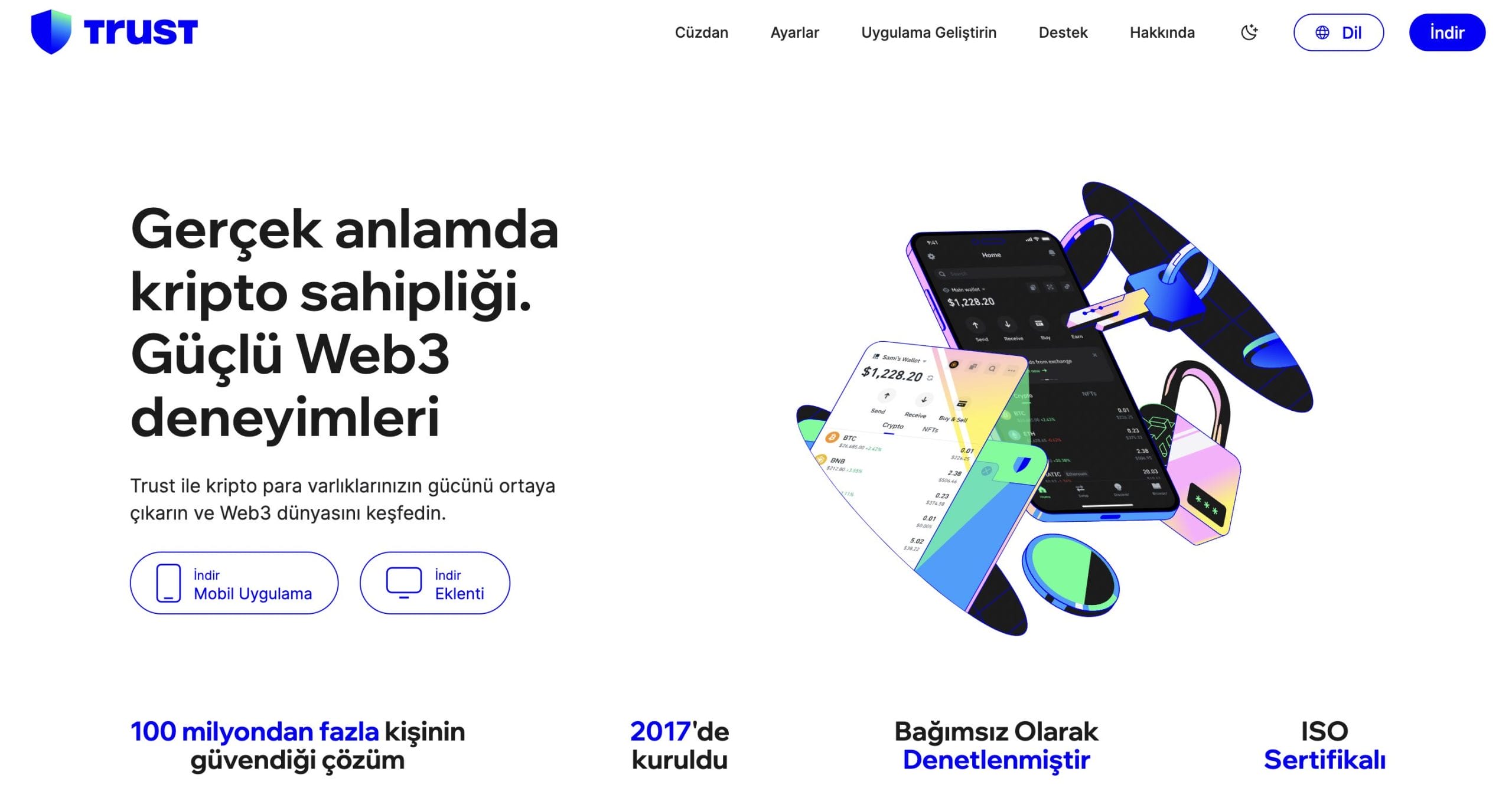 trust wallet en iyi ethereum c&uuml;zdanları