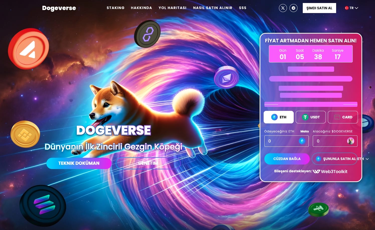 en iyi kripto STO'ları Dogeverse