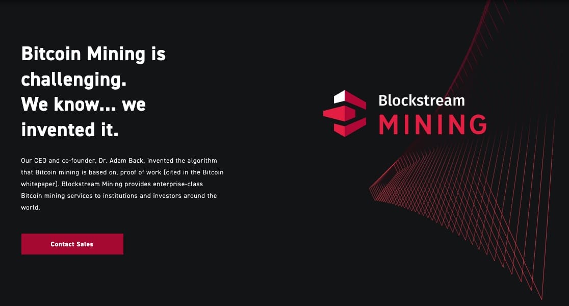 Blockstream Mining