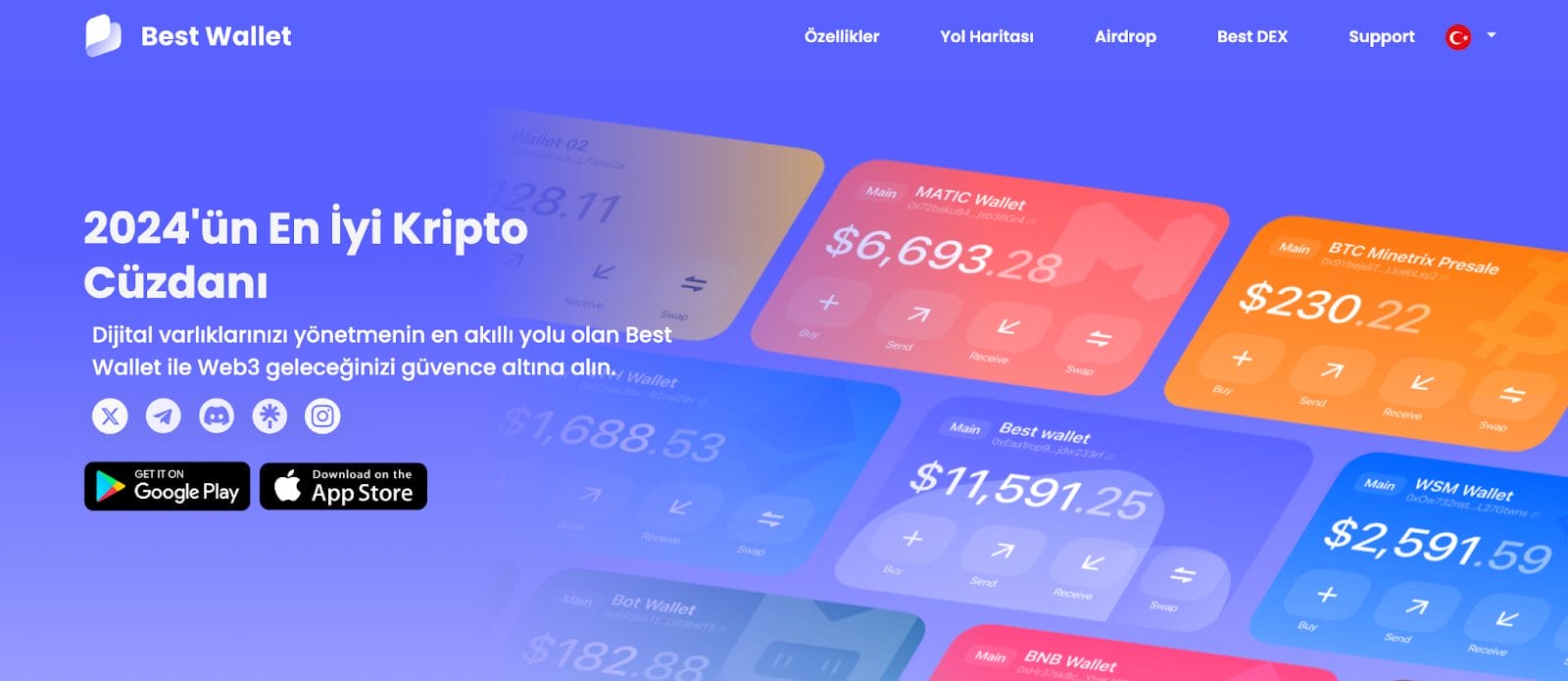Best Wallet kripto mobil uygulaması