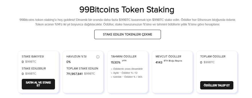 Y&uuml;ksek Kazan&ccedil; Sağlayan Staking