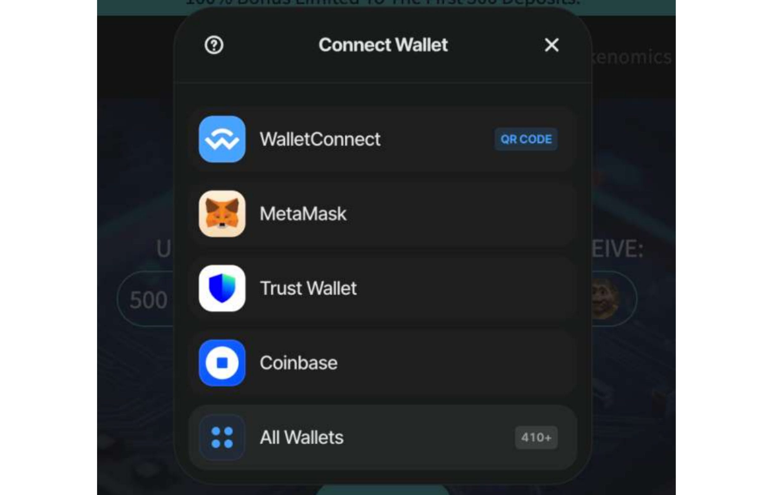 Metamask c&uuml;zdan bağla