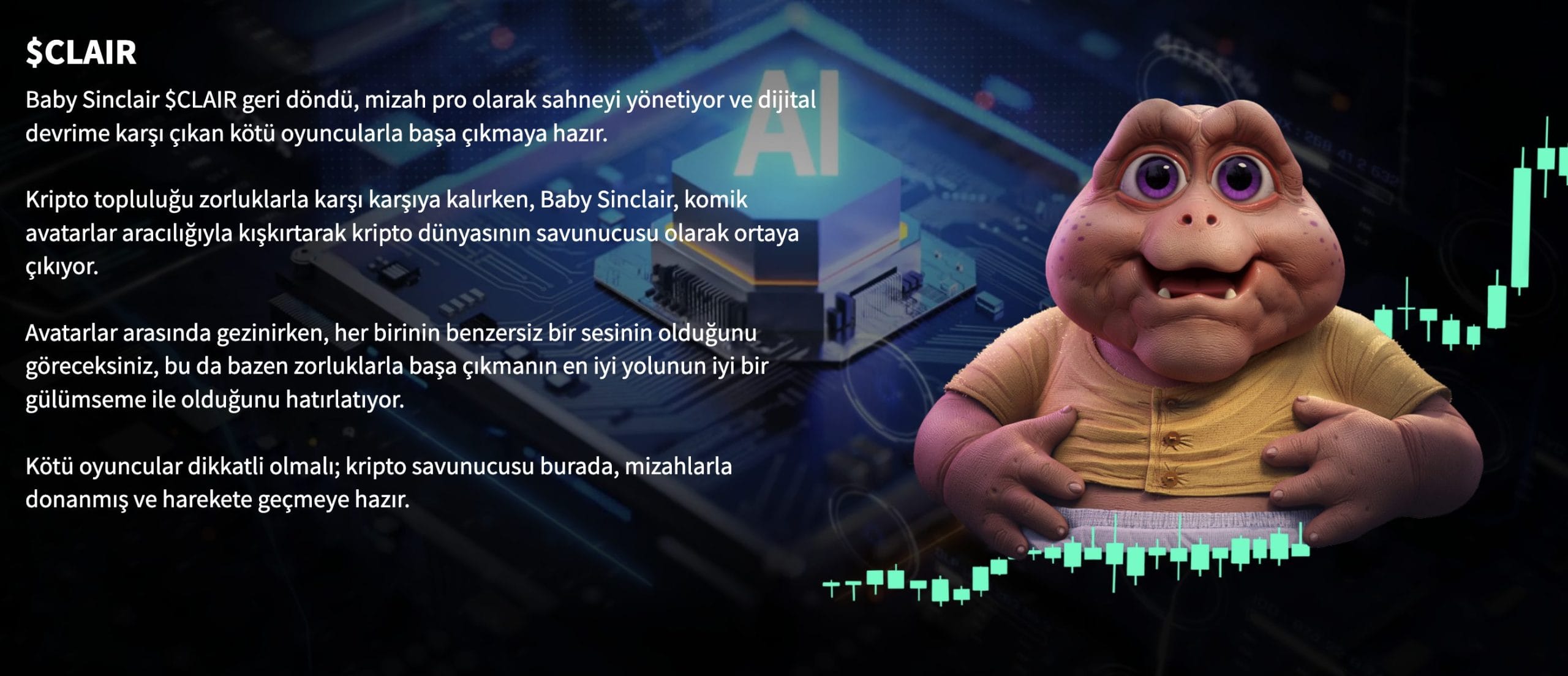 Baby Sinclair ($CLAIR) Nasıl Alınır