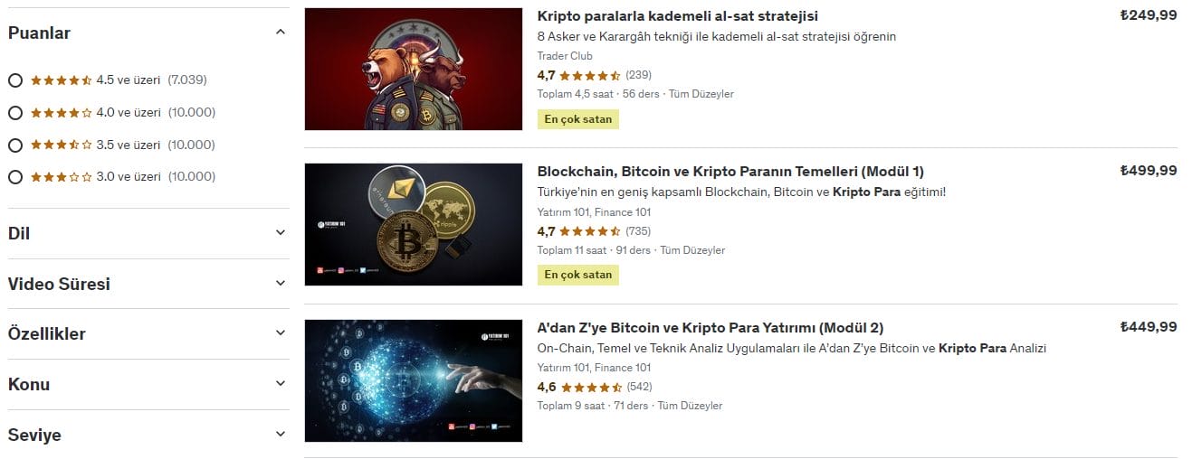 En iyi kripto ticaret kursu