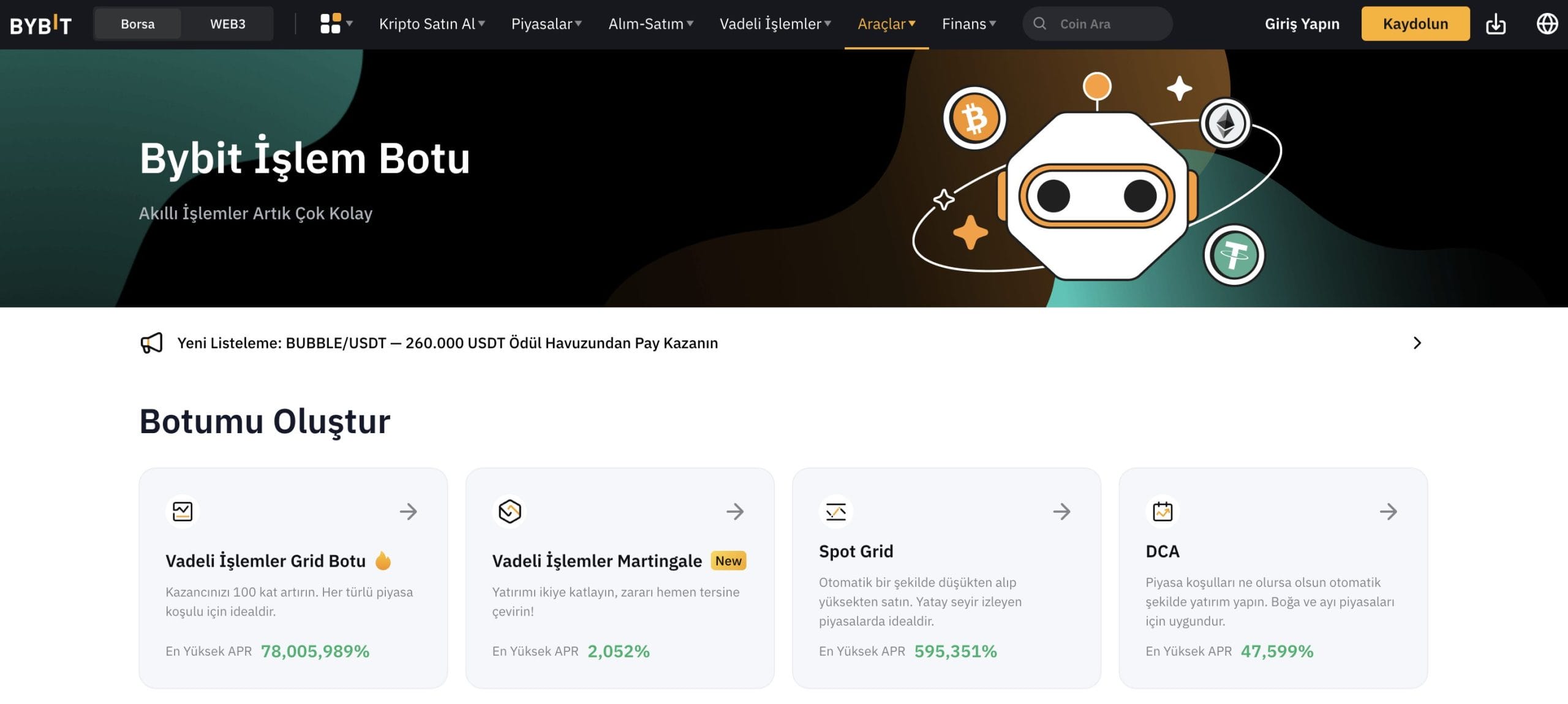 Bybit En İyi Yapay Zeka Ticaret Botlarına