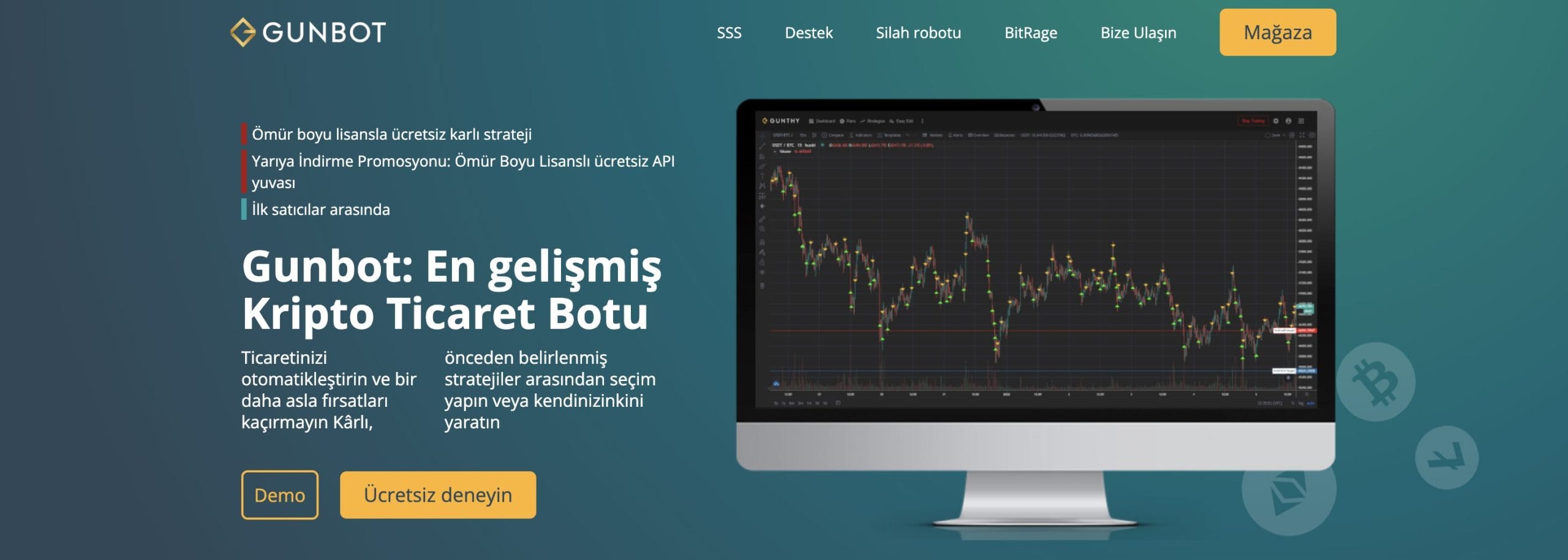 Gunbot En İyi Yapay Zeka Ticaret Botları