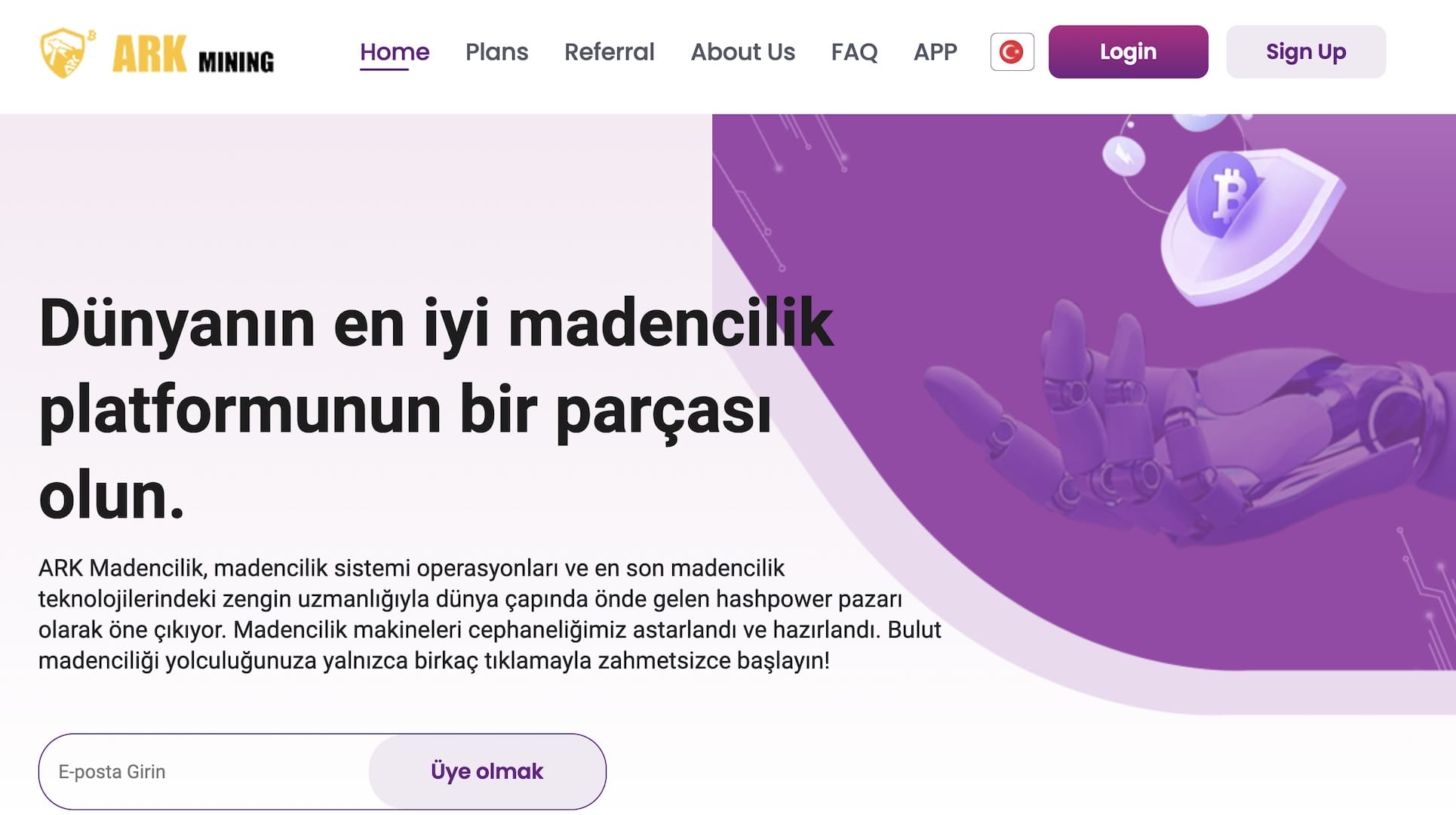 en iyi Bitcoin madenciliği siteleri Ark Mining