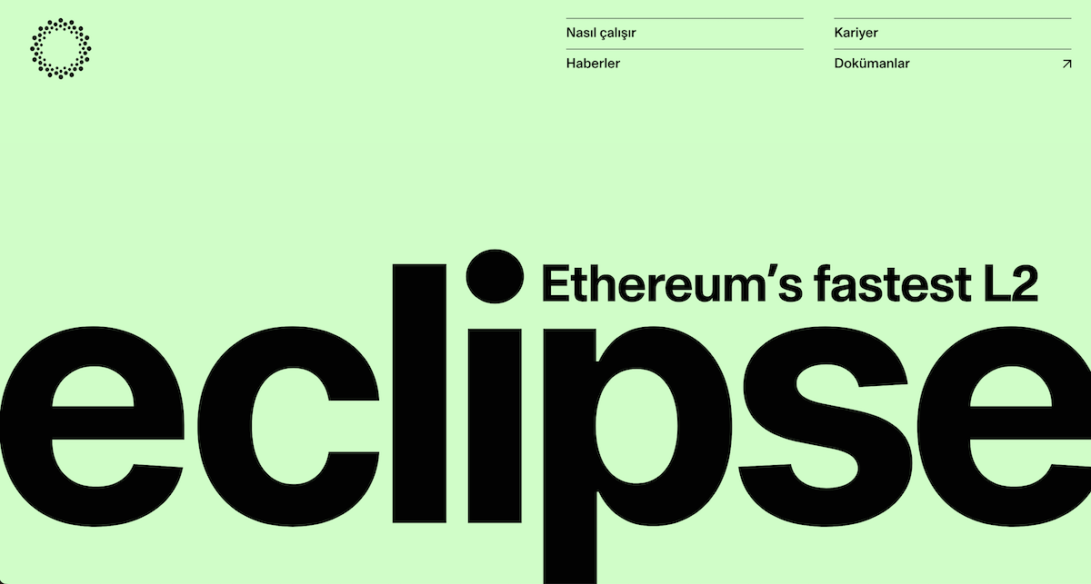 Eclipse katman 2 kriptoları