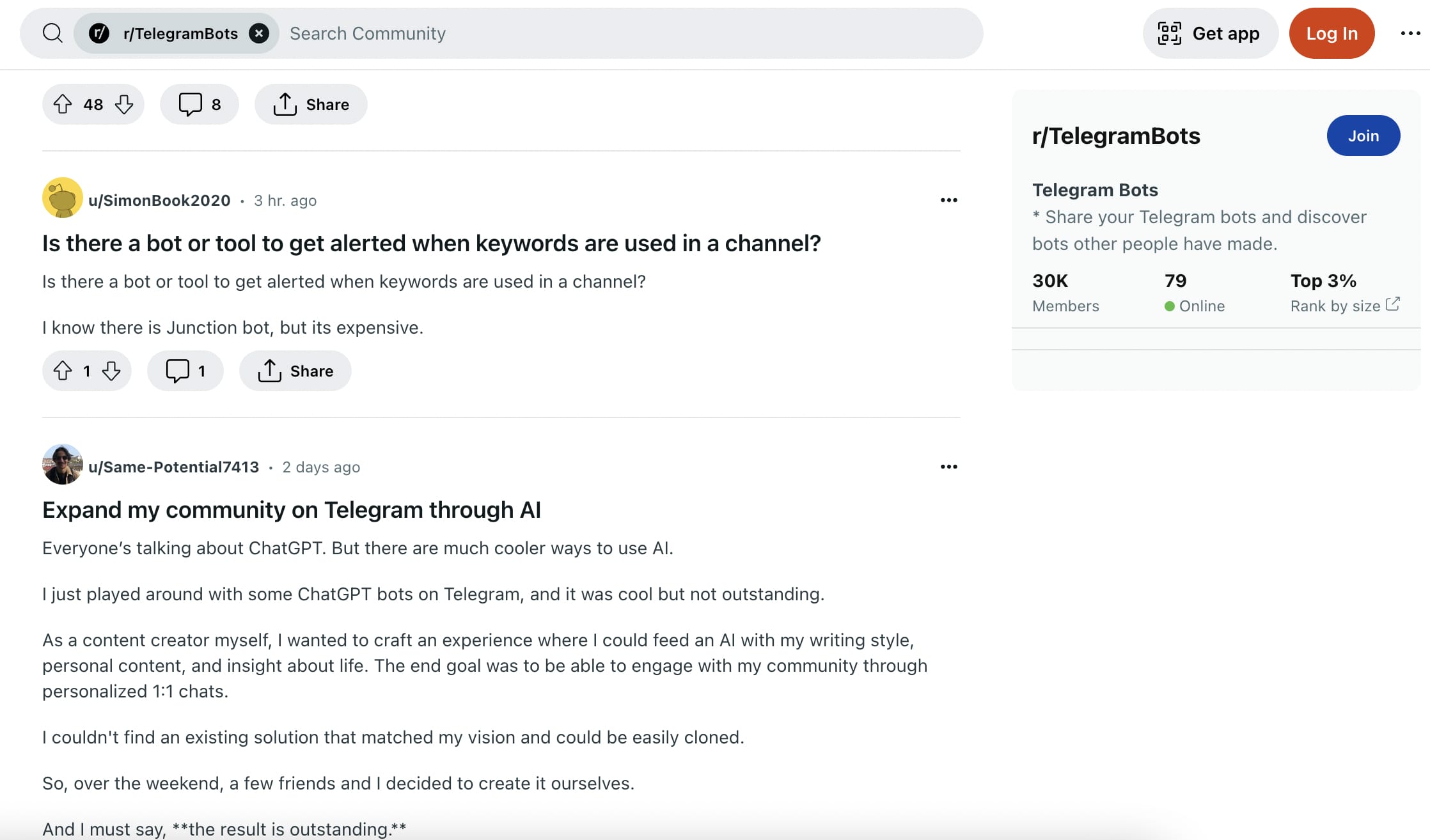 en iyi Telegram bot tokenleri reddit