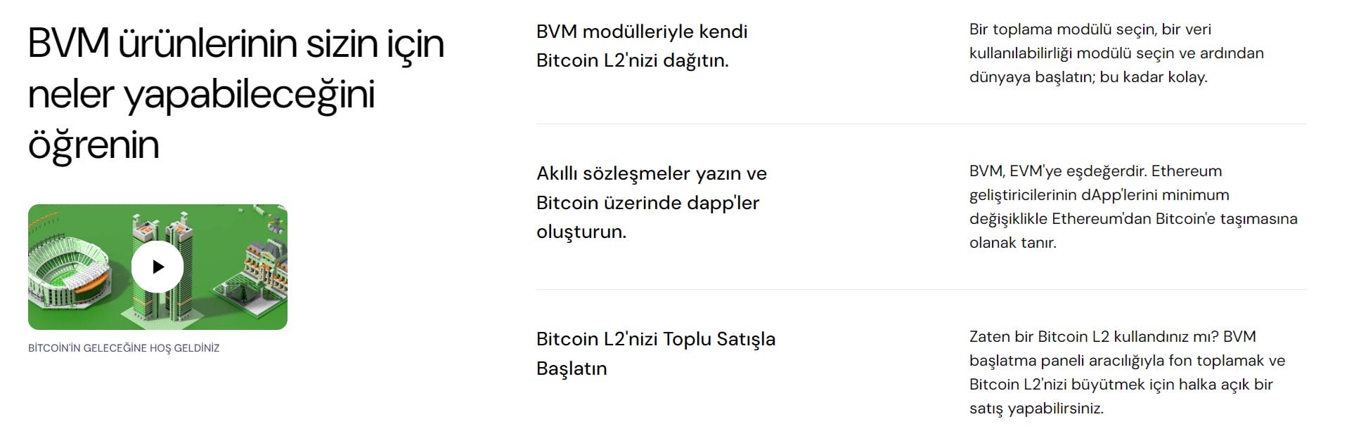 Bitcoin Katman 2 i&ccedil;in altyapı