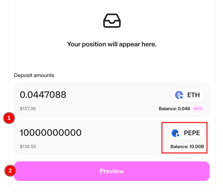 likidite havuzu nasıl kullanılır ETH