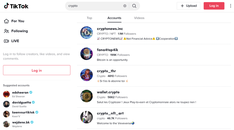 en iyi kripto tik tok hesapları