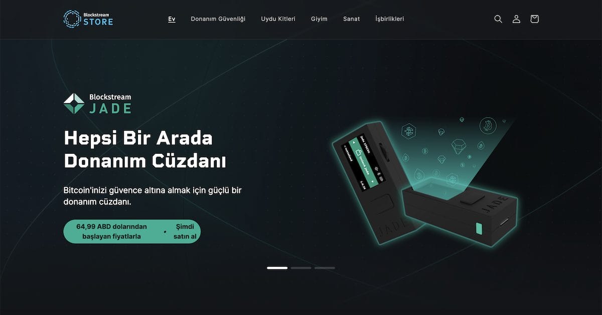 Blockstream Jade &ndash; En İyi Ethereum C&uuml;zdanları