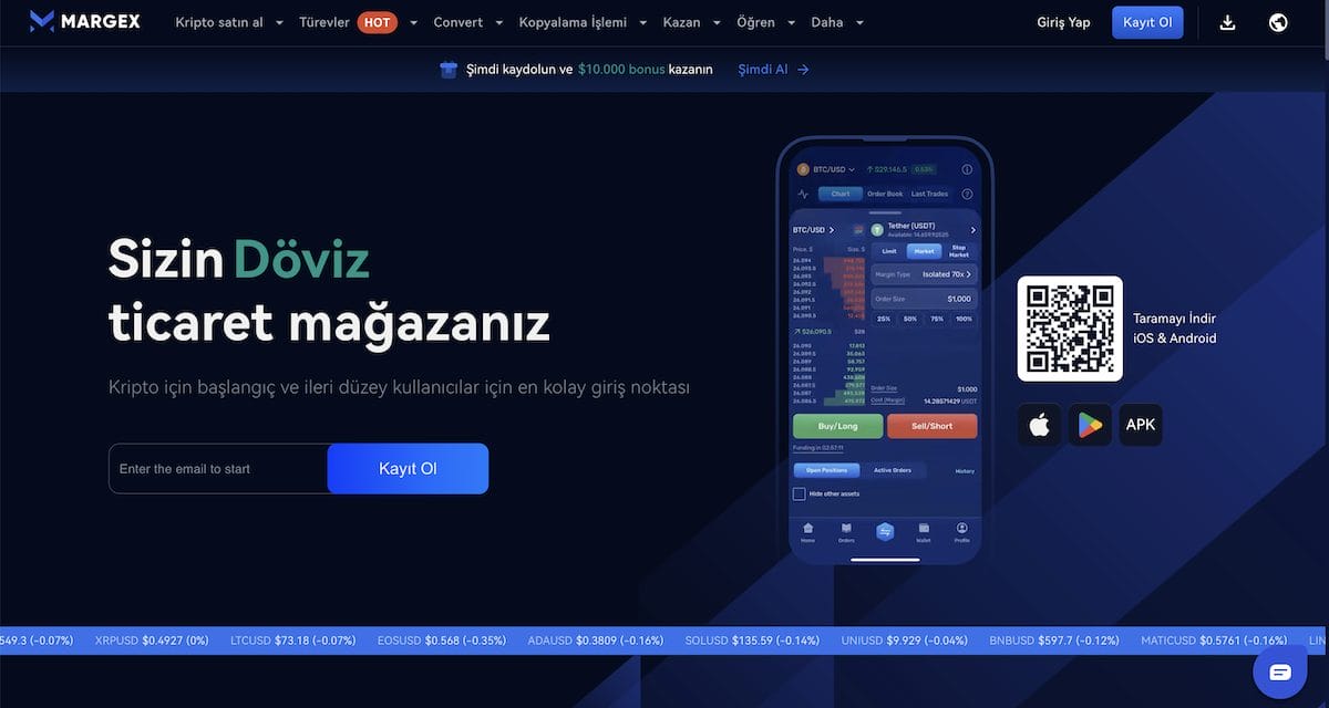 margex kripto borsası