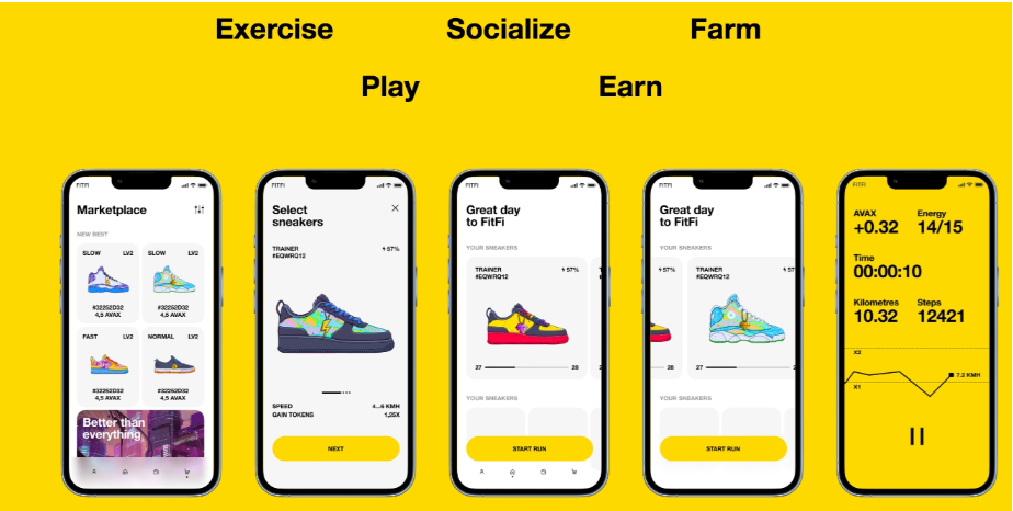 fitness ve finansın birleşimi olan kripto projesi