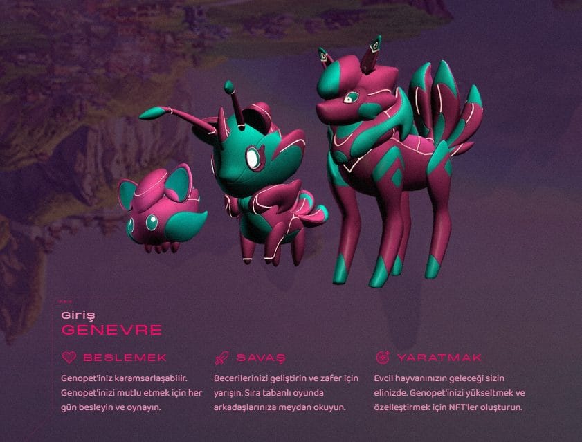 NFT avatarlarıyla öne çıkan proje