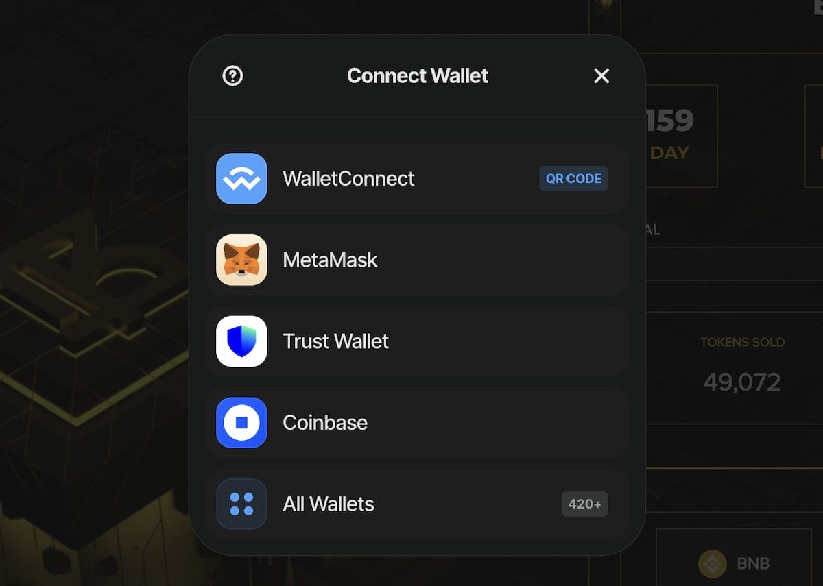 kripto para c&uuml;zdanı bağlayın 