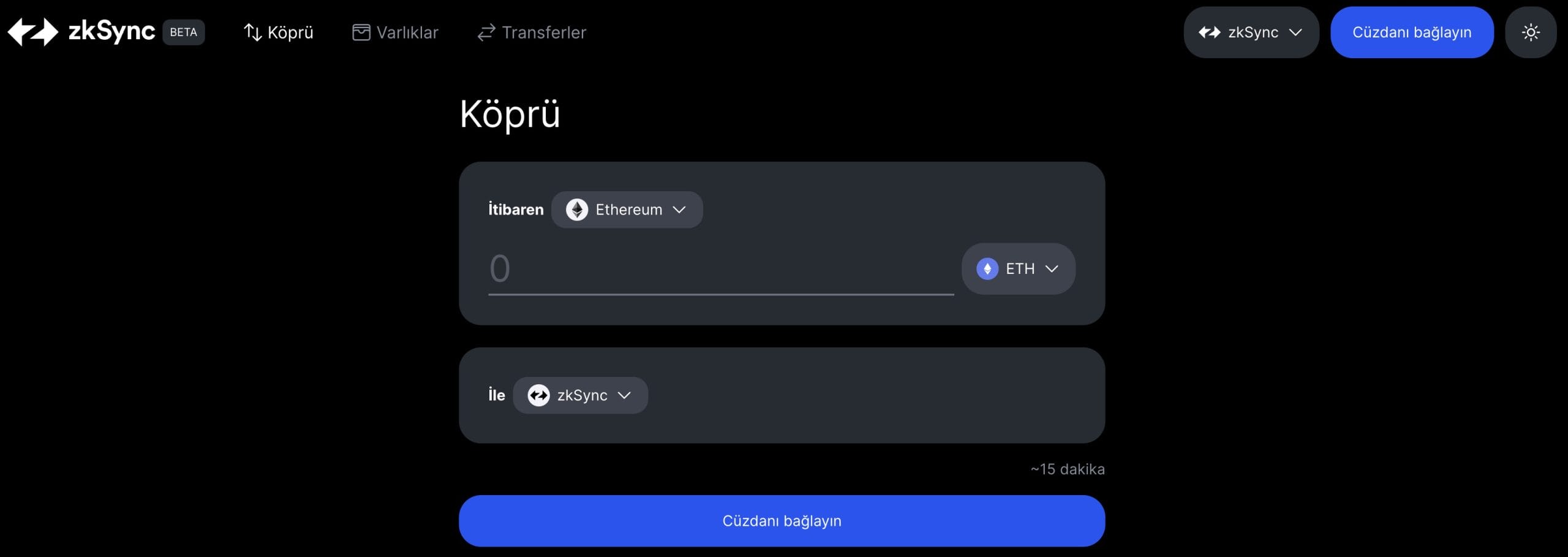 zksync connect wallet