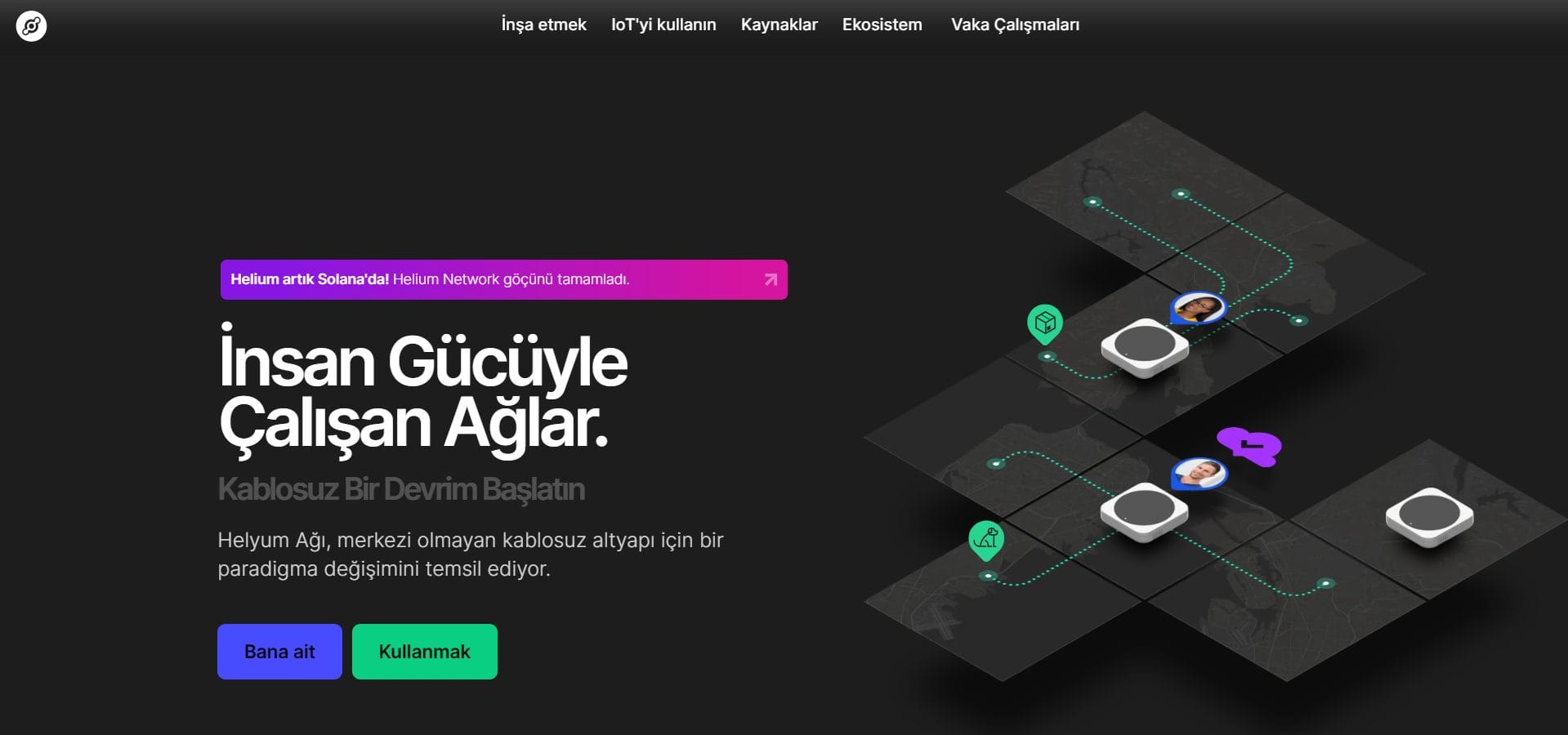 Helium DePIN projesi