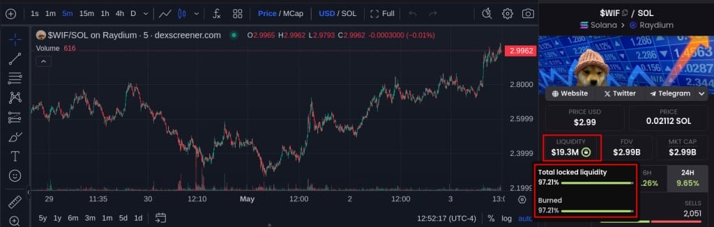 Rug pull dolandırıcılığı - likidite ve fonların çekilmesi