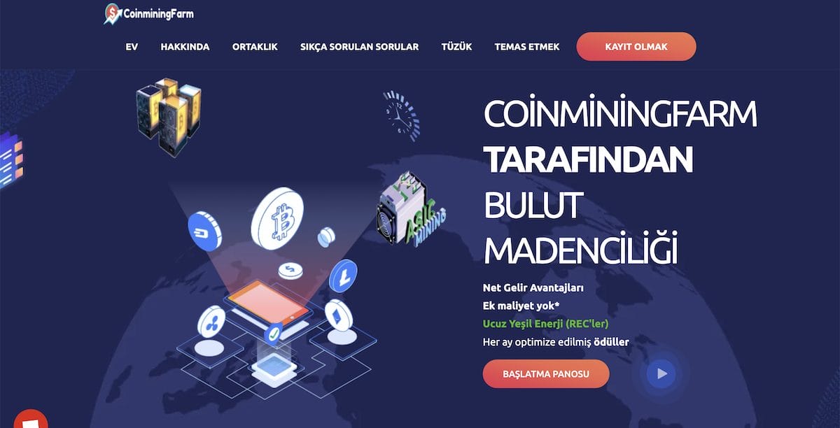 CoinMiningFarm En İyi Bitcoin Madenciliği Siteleri