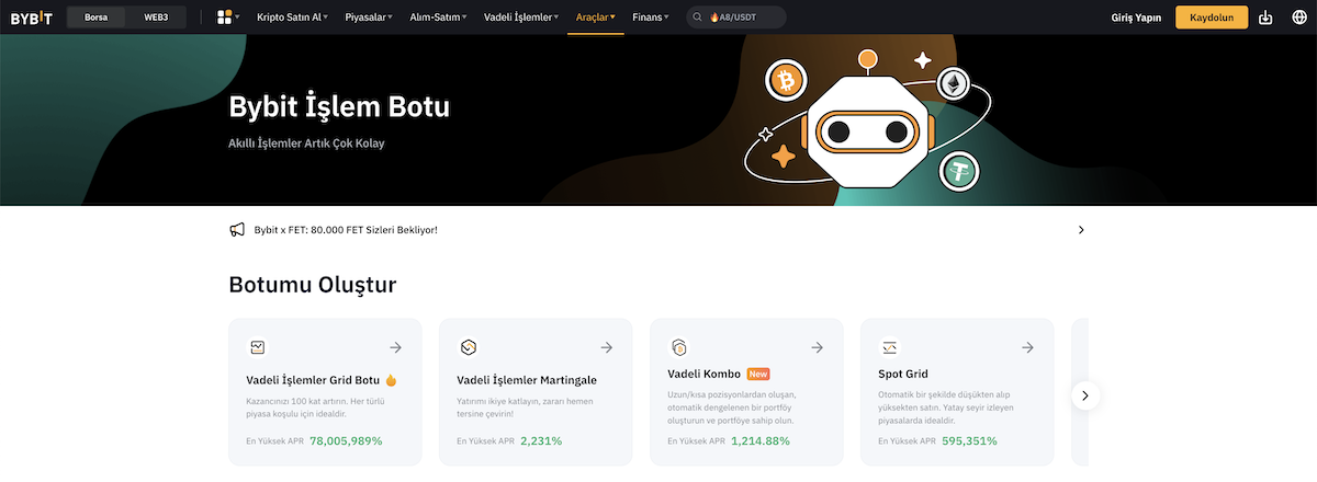 En İyi Otomatik Kripto Ticaret Platformları ByBitBot