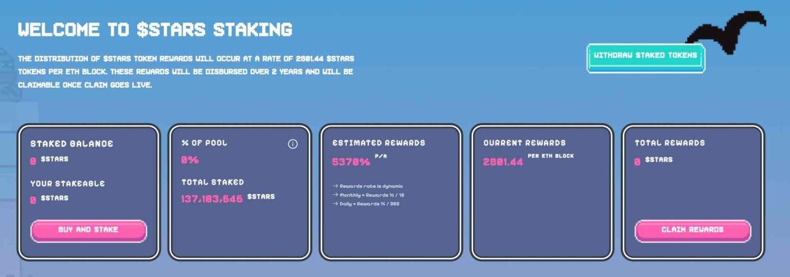 Crypto All-Stars nasıl alınır? Staking