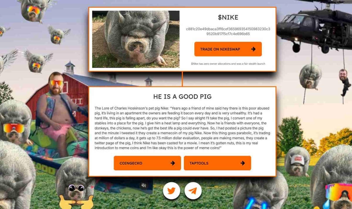 en iyi Cardano meme coinleri Nike ($NIKE)