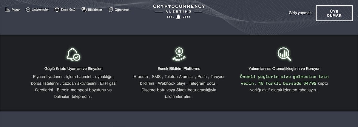 Cryptocurrency Alerting En İyi Kripto Balina Takipçileri