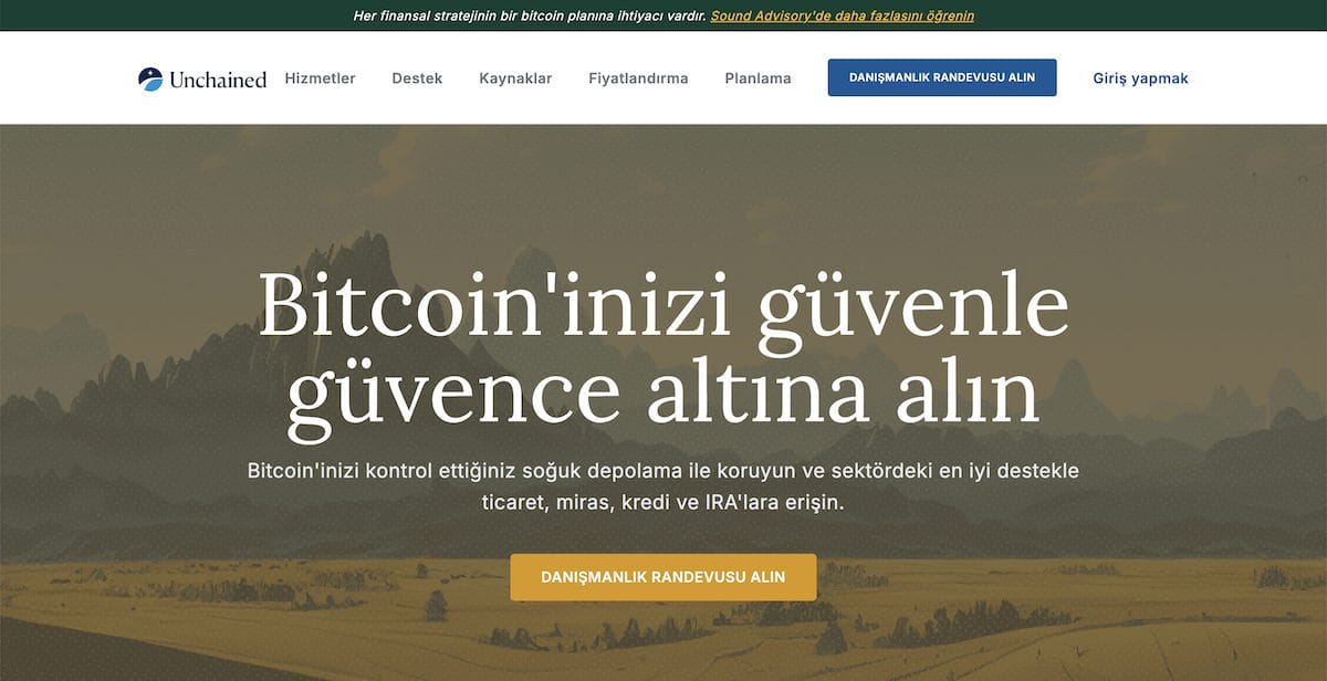 En iyi kripto kredi platformları Unchained Capital
