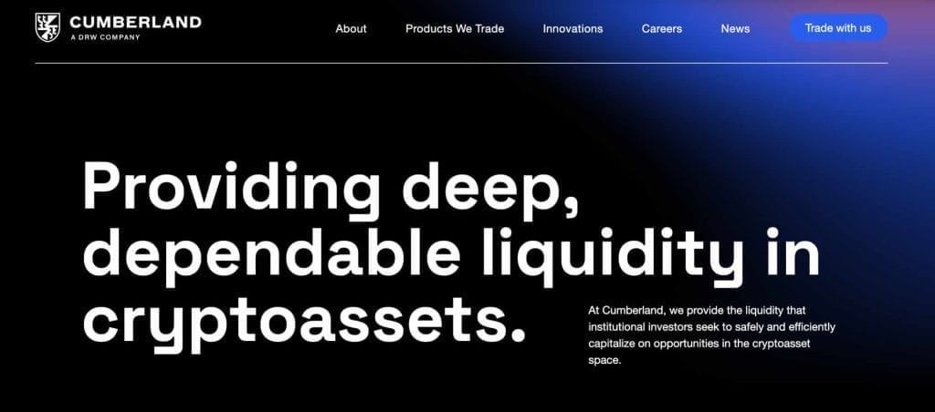 En iyi kripto likidite sağlayıcıları. Cumberland