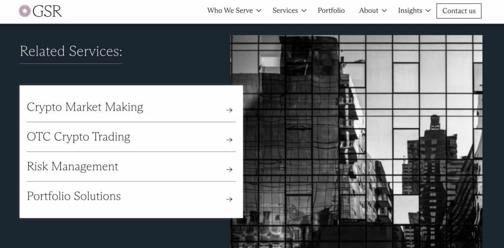 En iyi kripto likidite sağlayıcıları. GSR Markets