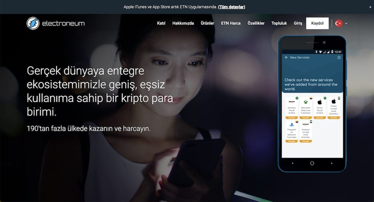 Electroneum madenciliği