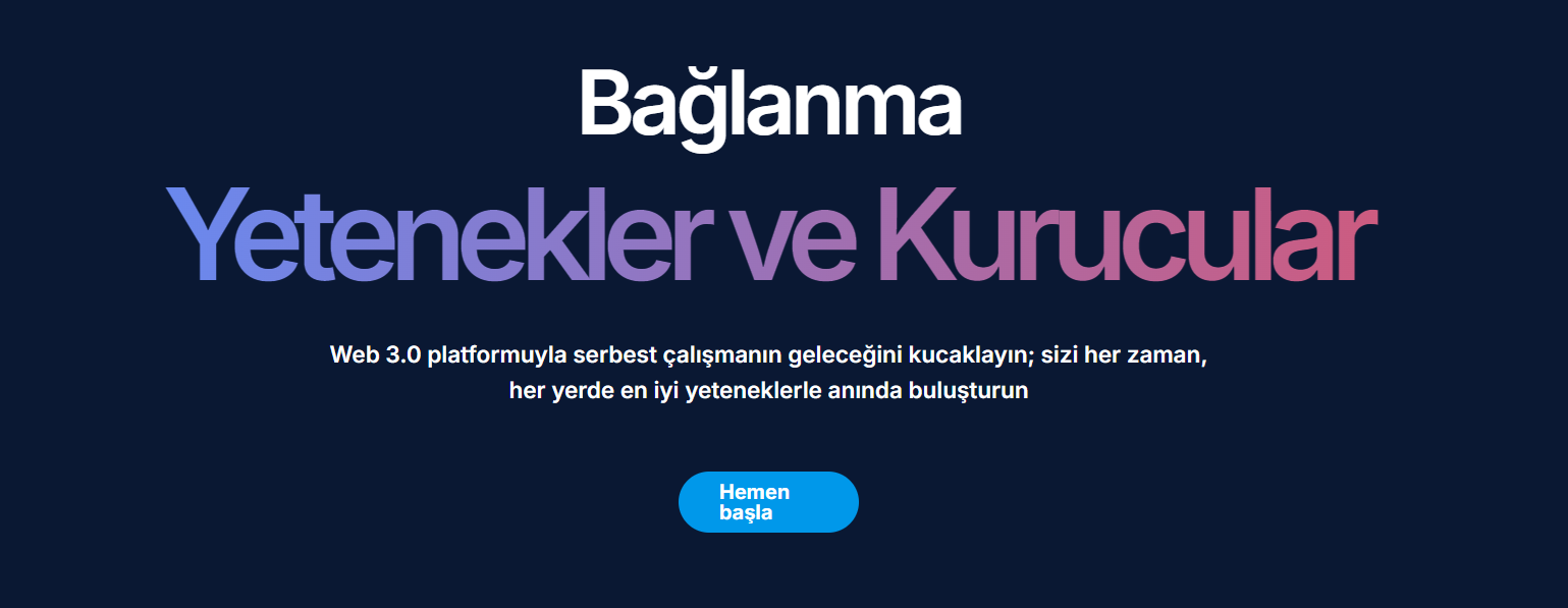 Yenilikçi Serbest Çalışma Platformu 