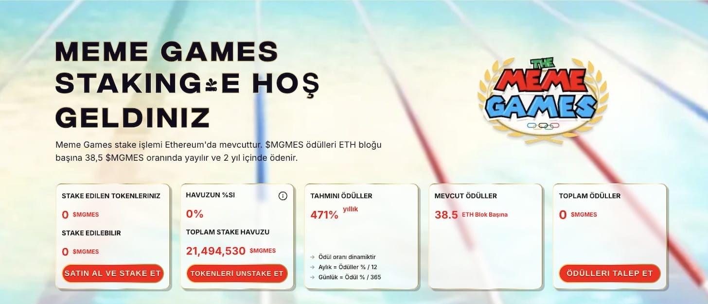 the meme games staking