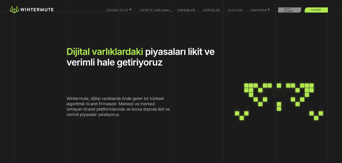 En İyi Kripto Piyasası Yapıcıları Wintermute İncelemesi