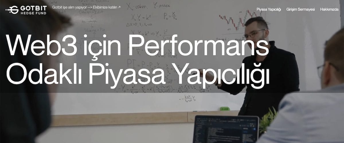 En iyi kripto piyasası yapıcıları Gotbit Piyasası Yapıcılığı